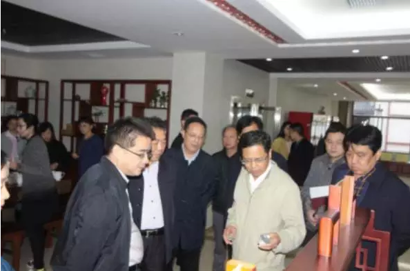 國家多部委調研君山黃茶